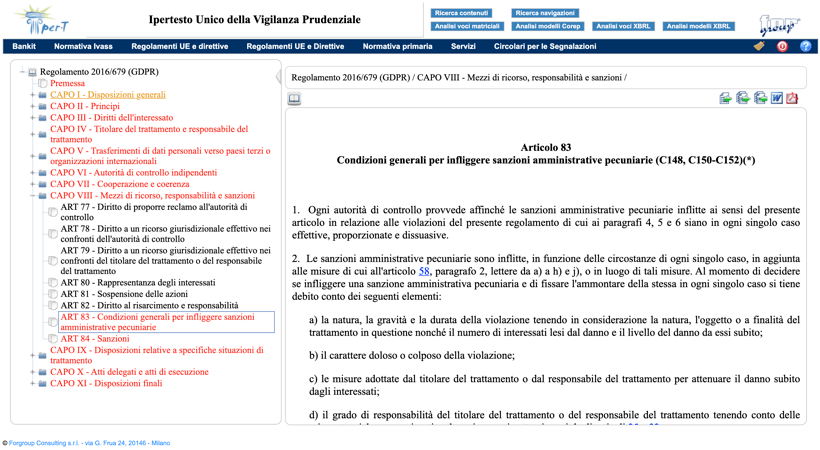 SADiV GDPR via Iper-T